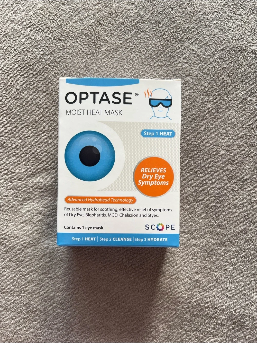 OPTASE® Moist Heat Mask